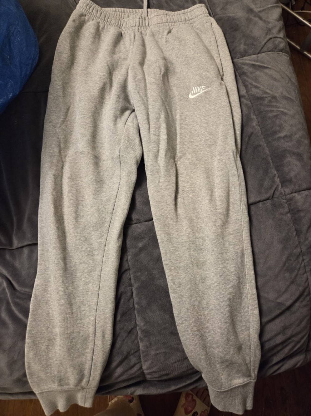 Nike Men’s Grey Fleece Sweatpants
